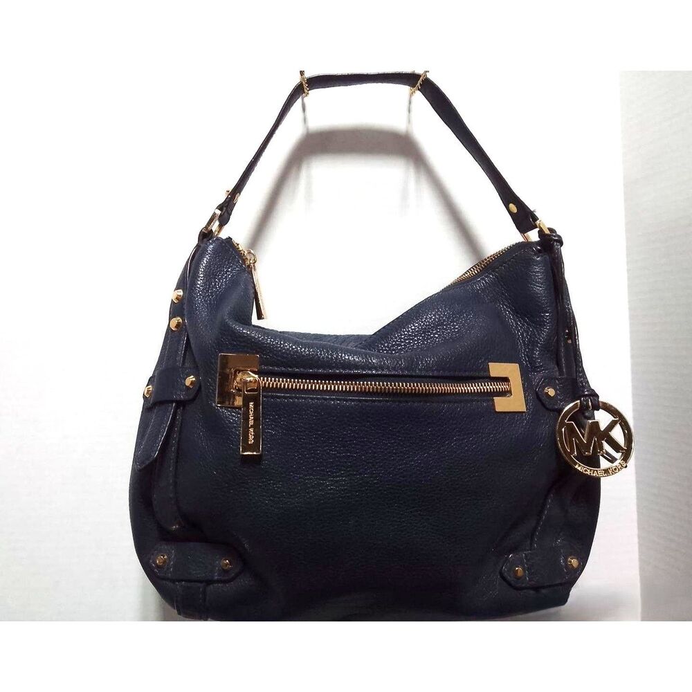 Michael Kors Blue Shoulder Bag - Picture 2 of 6